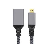 chenyang CY - Cable micro HDMI a HDMI, micro HDMI 1.4 macho a HDMI hembra, cable de extensión 4K para cámara DV MP4 DC portátil