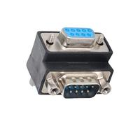 chenyang CY D-Sub RS232 Adaptador de extensión macho a hembra en ángulo de 90 grados