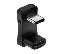 chenyang CY USB 3.1 tipo C macho a hembra extensión de datos de alimentación adaptador de vídeo en forma de U ángulo trasero 10Gbps