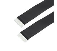 chenyang CYFPV FPC Flachband Flachkabel 0,5 mm Abstand 20Pin für HDMI-kompatible HDTV FPV Multikopter-Antenne 10 cm Schwarz