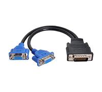 chenyang DMS-59Pin 1 a 2 VGA RGB 15Pin Splitter Cable de extensión para PC Tarjeta Gráfica