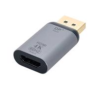 chenyang DP DisplayPort entrada de fuente macho a HDMI salida de receptor hembra Pantallas 4K@60hz Ultra HD Convertidor Adaptador para laptop HDTV