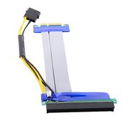 Chenyang Express PCI-E 4x a 16x Flex Cable Extender Convertidor Adaptador de tarjeta vertical