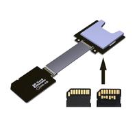 chenyang Extensor UHS-III SD de 3.94 pulgadas, tarjeta de memoria SD macho a hembra, cable de cinta flexible para impresora 3D, cámara, GPS, Raspberry Pi