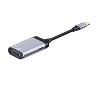 chenyang Hub USB C, USB C a VGA/USB C Data/PD 65W de carga rápida 3 en 1, adaptador multipuerto compatible con pantalla/datos/carga que funciona al mismo tiempo