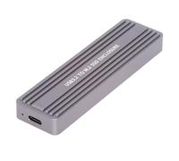 chenyang Lector de carcasa USB 3.2 a M.2 NVME/SATA SSD, USB 3.2 Gen 2x2 20Gbps 2230/2242/2280 mm adaptador de carcasa con chipset RTL9220