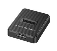 ChenYang Lector SSD M.2 NVME/SATA, USB 3.0/3.2 Gen 2 10Gbps Desktop M.2 adaptador carcasa SSD con chipset RTL9210B