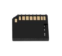 chenyang Micro SD a SD - Mini adaptador para tarjetas de memoria SD compatible con MacBook Air / Pro / Retina de 13/15 pulgadas, color negro, 23 x 24 mm