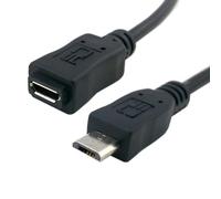 chenyang Micro USB 2.0 5Pin Cable de Datos de extensión Masculino a Femenino para Tableta y teléfono y extensión de MHL y OTG 50cm