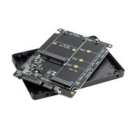 Chenyang mSATA & M.2 NGFF B-Key 2in1 Combo SSD a SATA 3.0 Adaptador Convertidor Gabinete