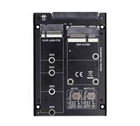 chenyang MSATA y M.2 NGFF SATA SSD a 2.5" SATA JBOD Raid0 Span Bridge HDD Caja Disco Duro