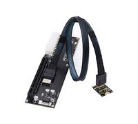chenyang Oculink SFF-8612 a PCI-E 3.0/4.0 M.2 M-Key a SFF-8611 Adaptador de host para tarjeta gráfica externa eGPU/GPD Win Max2 y SSD