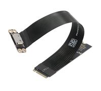 chenyang Oculink SFF-8612 a PCI-E 4.0 NVME M.2 M-Key Host Ribbon Flex Cable de extensión adaptador compatible con 2230/2242/2260/2280 para tarjeta gráfica externa y SSD