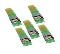 chenyang Paquete de 5 adaptadores de extensión UHS-I Micro SD, tarjeta de memoria TF macho a hembra, adaptador de extensión para impresora 3D, cámara, GPS, Raspberry Pi