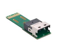 ChenYang Slimline SAS SFF-8654 adaptador extensor macho a hembra de 38 pines para expansión de placa base
