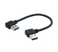 chenyang USB 3.0 A a A Cable USB 3.0 Tipo A Cable de extensión de datos macho a macho 0.2M