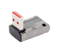chenyang USB C a USB 3.0 Datos 10 Gbps Potencia 120 W Adaptador de conector Mecha Estilo Cyberpunk 90 grados en ángulo hacia abajo Tipo de perfil bajo