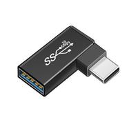 chenyang USB-C tipo C a USB 3.0 hembra adaptador OTG en ángulo recto 90 Degree para portátil y teléfono celular