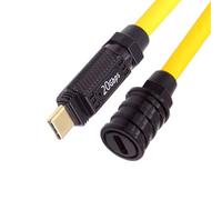 chenyang USB4 USB-C Cable de extensión 20Gbps 140W 8K 5K 4K@60Hz USB4.0 Compatible con Thunderbolt3/4 1.0M
