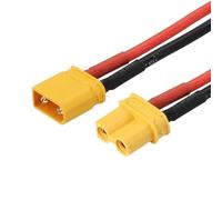 chenyang XT30 Cable XT30U 18AWG macho a hembra alargador para dron/modelo RC/batería/controlador 1,64 ft/0,5 m