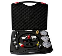 CHENYN Kit de Prueba de presión de nitrógeno hidráulico Kit de Carga de acumulador de nitrógeno hidráulico, Kit de Carga de llenado de nitrógeno con 3 manómetros, 7 acoplamientos y 1 Manguera de Gas