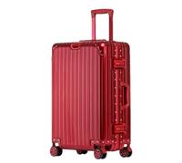 ChenYuNiu Equipaje de Viaje de Aluminio con una Rueda Spinnel de 20 Pulgadas Malura de Equipaje de embarque de Gran tamaño