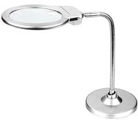 ChenYuNiu Lupa 2X, 5X Sub-Mother Desktop LED LEMPLACIÓN Lámpara de Escritorio Manguera Flexible Asistente de Lectura de Edad Avanzada con luz LED Interesante