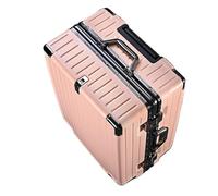 ChenYuNiu Maleta de la Maleta de Aluminio Maleta de Aluminio para Hombres y Mujeres, Caja de tranvía de Rueda Universal silenciosa, Caja de código de Viaje de Estudiante