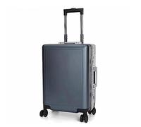 ChenYuNiu Maletas portátiles Maletas con Ruedas Marco de Aluminio Transporte en el Equipaje Malura de Almacenamiento de Gran Capacidad Combinación TSA Lock Luggage Suave para Usar