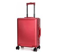 ChenYuNiu Maletas portátiles Maletas con Ruedas Marco de Aluminio Transporte en el Equipaje Malura de Almacenamiento de Gran Capacidad Combinación TSA Lock Luggage Suave para Usar