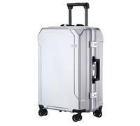 ChenYuNiu Moda de Equipaje de Viajes 20/24/28 Pulgadas Madre de Aluminio Cadebro de Aluminio para Hombres y Mujeres Cabina Maleta Rojo 20 "22"