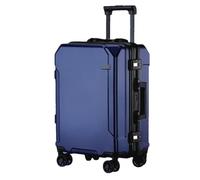 ChenYuNiu Moda de Equipaje de Viajes 20/24/28 Pulgadas Madre de Aluminio Caparero Caso para Hombres y Mujeres Cabina Mutura roja 20 "26W