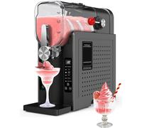 ChenYuNiu Slush Machine 1.6L Gran Capacidad Maker de Bebidas Profesionales, no se Necesita Hielo, autolimpieza, 6 programas preestablecidos, Máquina de Granos para frappés, batido, cóctel, Vino
