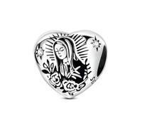 ChenYuTe 925 plata Charm esterlina pulsera collar Charms, joyería, Compatible del día de la madre de Pandora Señoras pulsera collar