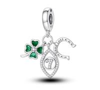 ChenYuTe 925 plata Charm esterlina pulsera collar Charms, joyería, Compatible del día de la madre de Pandora Señoras pulsera collar