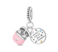 ChenYuTe 925 plata Charm esterlina pulsera collar Charms, joyería, Compatible del día de la madre de Pandora Señoras pulsera collar