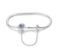 ChenYuTe 925 Plata de Ley - Pulsera para Mujer, Elegante Joyería Regalo para el Día de la Madre, San Valentín, Cumpleaños y Navidad - Hipoalergénico