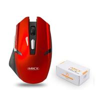Chenzinan 2.4G ratón del Juego con el Receptor silencioso y Silent Haga Clic con 1600 dpi for el Ordenador portátil PC Tablet PC y Mac ratón inalámbrico USB Ratón Ratón Vertical