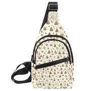 CHENZZZZ Mochila cruzada convertible, para Año Nuevo, invierno, Navidad, bolsa de pañales pequeña, mochila de senderismo, Multicolor 04, 11.8x7x1.5in/30x18x4cm