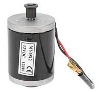 CHEOTIME 12V 120W Motor de Scooter eléctrico, My6812 Motor de Cepillo Submarino Motor de Cepillo pequeño de Alta Velocidad con cinturón Scooter eléctrico E Accesorio, Mini