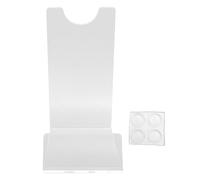 CHEOTIME 2 Piezas Soporte para Shofar, Soporte para Shofar Transparente, Soporte para Espada, Soporte para Cuerno de Shofar Resistente para Oryx, Kudu, Espadas Shofar Yemenitas,