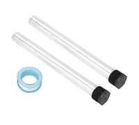 Cheotime 2pcs Varilla anódica de magnesio para calentador de agua, kit de reemplazo de varilla de magnesio AZ31B duradero con cinta