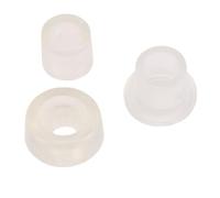 CHEOTIME 3 piezas de cojín de cama para máquina de coser, pies de goma aptos para máquina de coser Singer 1105 1107 1116 1120 1130, reduce el ruido, vibración, almohadilla antidesl