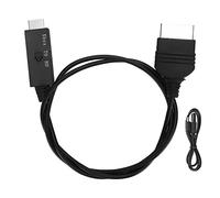 CHEOTIME Adaptador HDMI HD Link Cable para X Box, Cable de Interfaz Multimedia 1080P HD Adaptador de Interfaz Multimedia Convertidor AV para televisores, monitores y proyectores 408p,