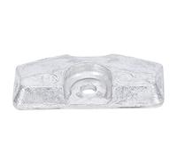 CHEOTIME Ánodo de Caja de Cambios, Unidad Inferior fueraborda de Metal, Piezas de Repuesto de ánodo de Caja de Cambios para Piezas fueraborda 2T/4T 4/5/6HP, Protege la Vida útil