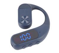 CHEOTIME Auriculares de oído Abierto, Auriculares Bluetooth inalámbricos con micrófono de cancelación de Ruido de oídos con diseño Giratorio de 180 ° para el Entrenamiento (Azul)