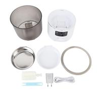 Cheotime Automatic Cat Feederer, dispensador de Alimentos Secos de Mascotas sin Tiempo inalámbrico 4L con Control de porciones de Aplicaciones de teléfonos móviles y alimentación (Enchufe de la UE)