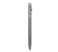 CHEOTIME Bolt Action Pen, Ti Alloy Tactical Pen with Pocket Clip and Standard Refill, Lightweight Portable Ballpoint for Office Business