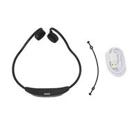 CHEOTIME Bone Conduction Headphones, Open Ear Bluetooth 5.3 Wireless Headphone, Bone Conduction Earbuds 8H Playtimes Sports Earphones with Mic, Earbuds for Hiking, Cycling, Gym, Black (Black)