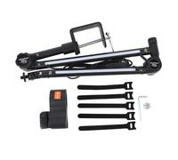 CHEOTIME Boom Arm, 360 Degree Rotatable Microphone Stand with Desk Mount, Foldable Desk Mic Arm with 3/8in to 5/8in Screw Adapter, Microphone Arm for Live Streaming Gaming